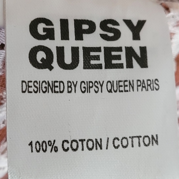 Gypsy Queen Crochet Flared Sleeve Open Knit Long Sleeve Rust - Picture 15 of 15